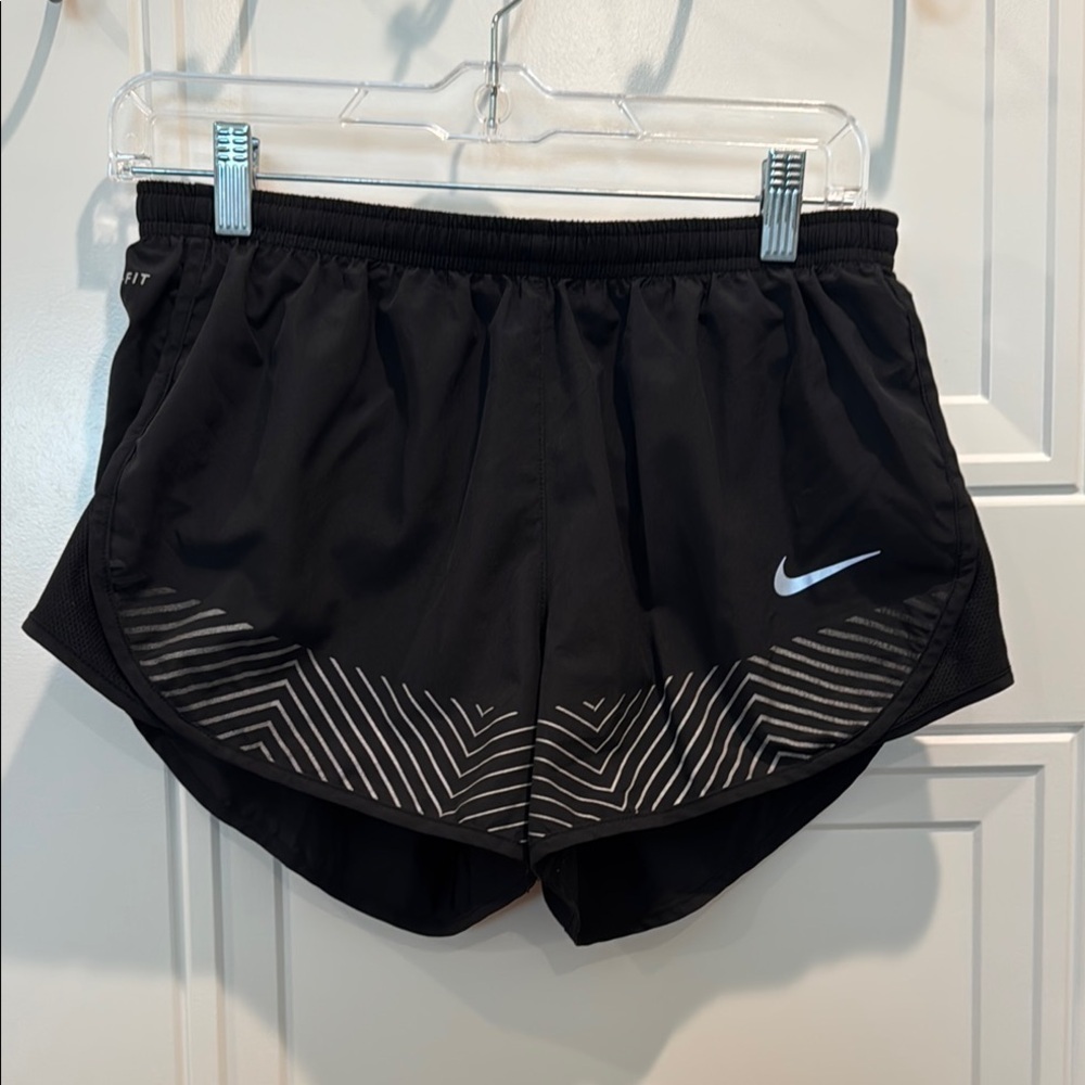 Nike Black Athletic Shorts Lightweight Performance Wear